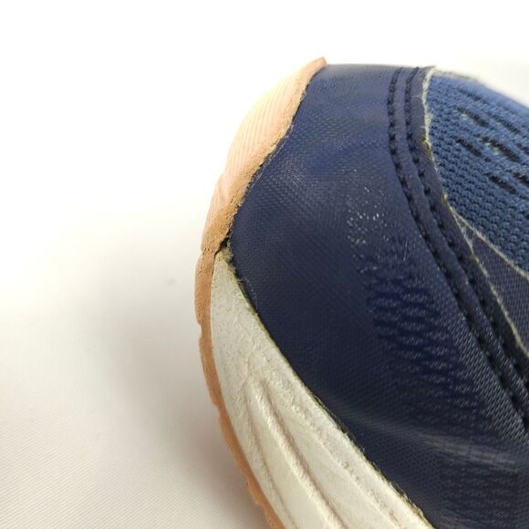 Asics Gel Foundation13 Women Sneakers 9 Blue Mesh Lace Up Running Active Shoe - Picture 10 of 11